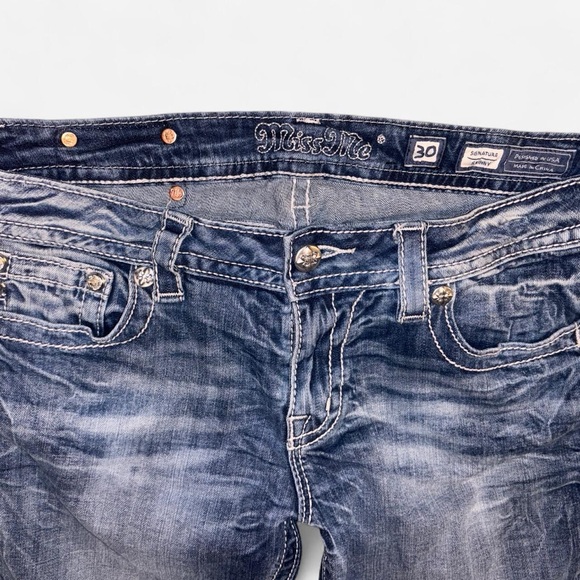 Miss Me Signature Skinny Jeans Size 30 - Picture 3 of 6